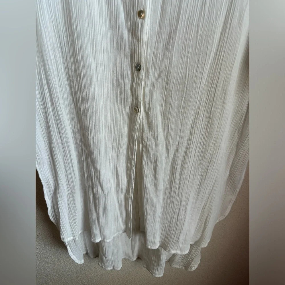 Soft Surroundings Button Down Midi Shirtdress Cov… - image 6